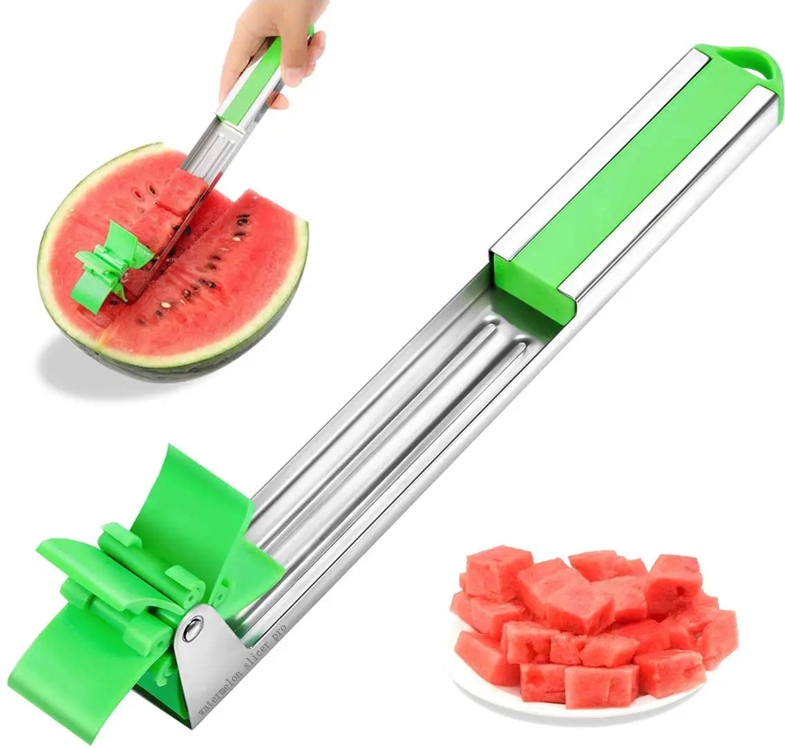 Watermelon Windmill Cutter Slicer Knife Stainless Steel Melon Cutter