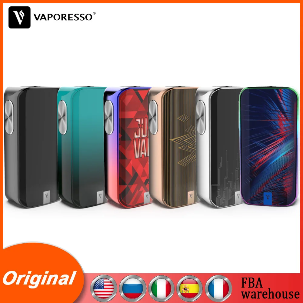 

Original Vaporesso Luxe Nano Mod Vape Box Mod Skrr s NRG Veco VM 510 Thread Tank E-Cigarette Vaping Kit 2500mAh Built in Battery