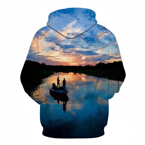 3D Tropical Fish Funny Hoodies For Fishinger Fisher man Men Women Long Sleeve Hoody Sweatshirts Hooded Streetwear fishing Jacket