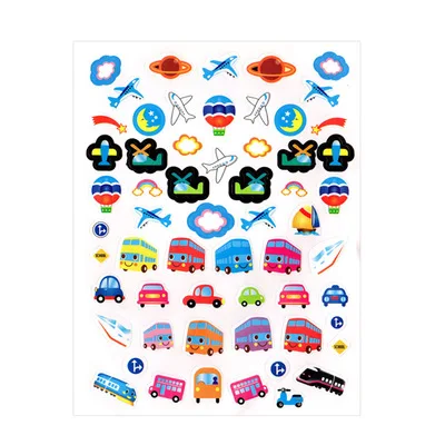 5 шт милый улыбающееся лицо цвет геометрическая фигура мини бумажное украшение