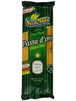 

Sam Mills Pasta D'Oro Gluten Free Fettuccine, 1-Pound (Pack of 12)