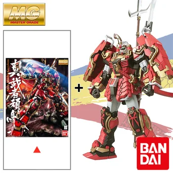 

18cmBandai MG 1/100 Shin Musha Shin Musha stubborn toono stubborn red model Action Figure Collectible Model14Years Old Day Gift