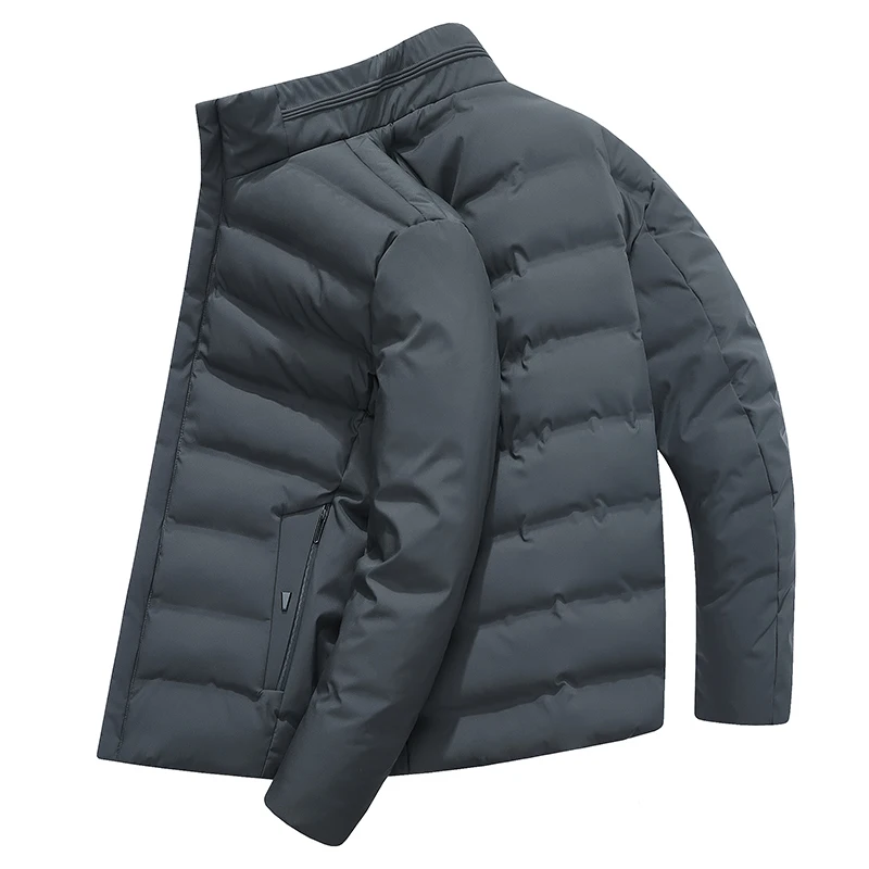 Batmo winter new arrival high quality Stand collar parkas men,Men's casual keep warm jacket coat,size L-4XL