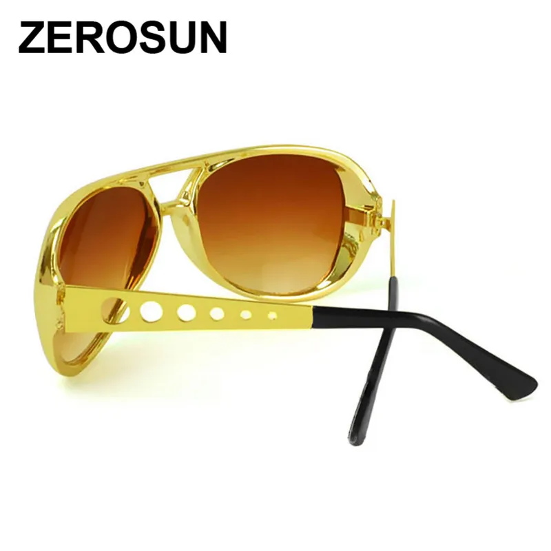 Zerosun вечерние очки, мужские солнцезащитные очки, золотые, серебряные, для активных шоу, фестиваль, стимпанк, солнцезащитные очки для женщин, авиация