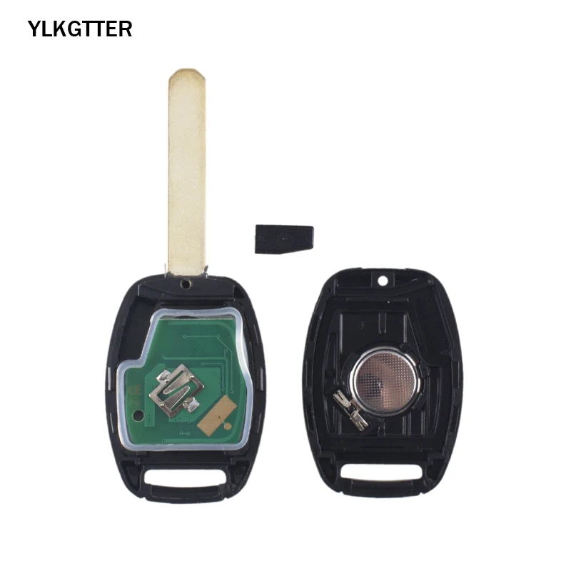 YLKGTTER 2+ 1 пуговицы 313,8/315/433 Мгц дистанционный ключ для автомобиля для Honda Pilot 2005-2008 с CWTWB1U545 транспондер ID46/ID48 чип-ключ для автомобиля