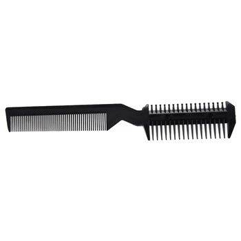 

Black Handle Hair Razor Cutting Fine Comb for Lady