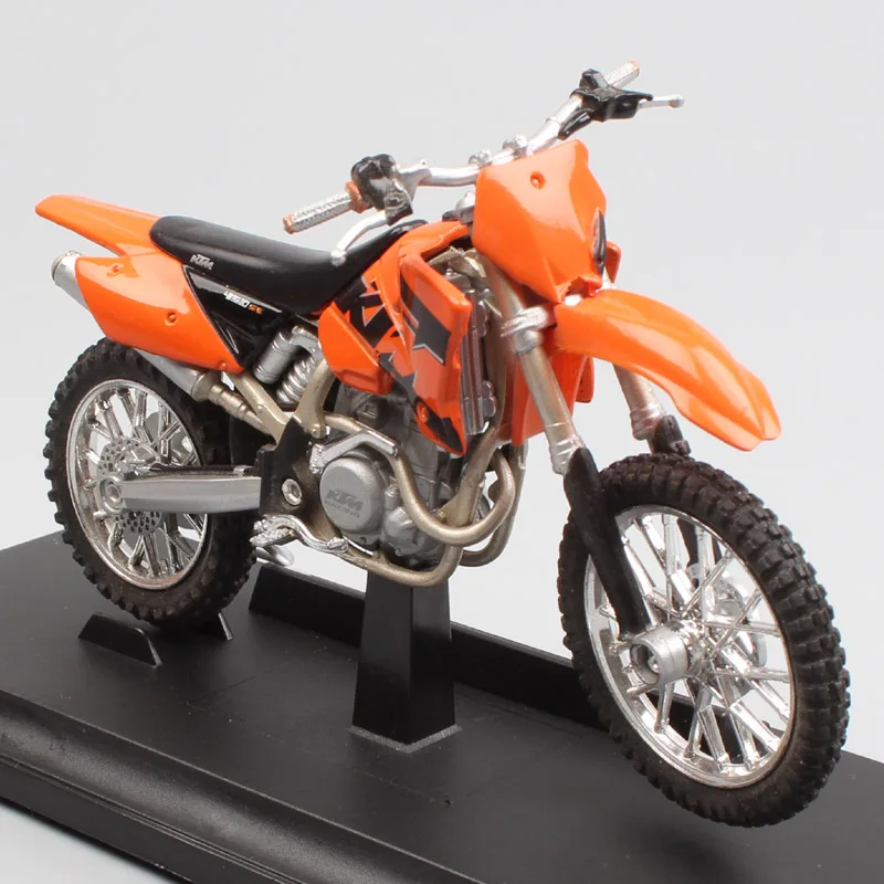 Детские 1:18 весы Welly мини KTM 450 SX гоночный Байк мотокросса модели Diecasts& Toy транспортные средства внедорожный мотоцикл миниатюрный мальчик