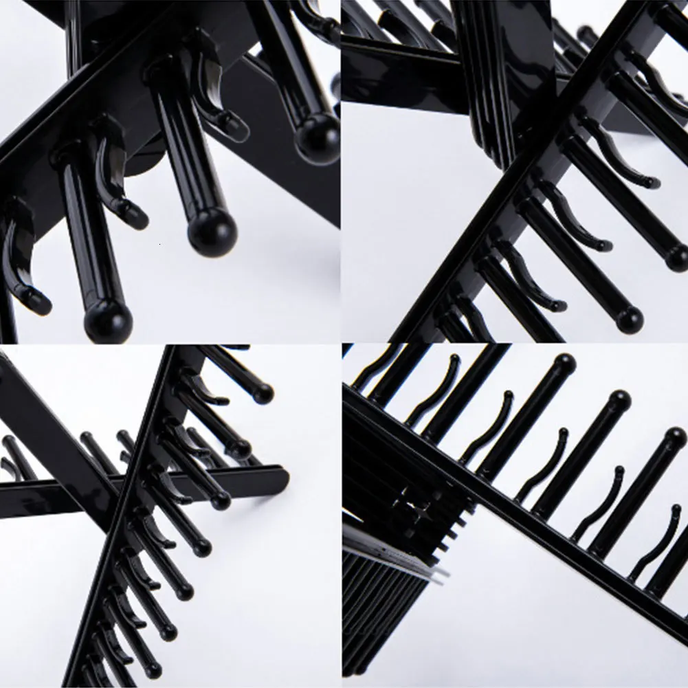 20 Rows Of Tie Frame Adjustable 360 Degree Rotating Tie Rack Belt Scarf Neckties Hanger Holder Multifunctional Closet Organizer