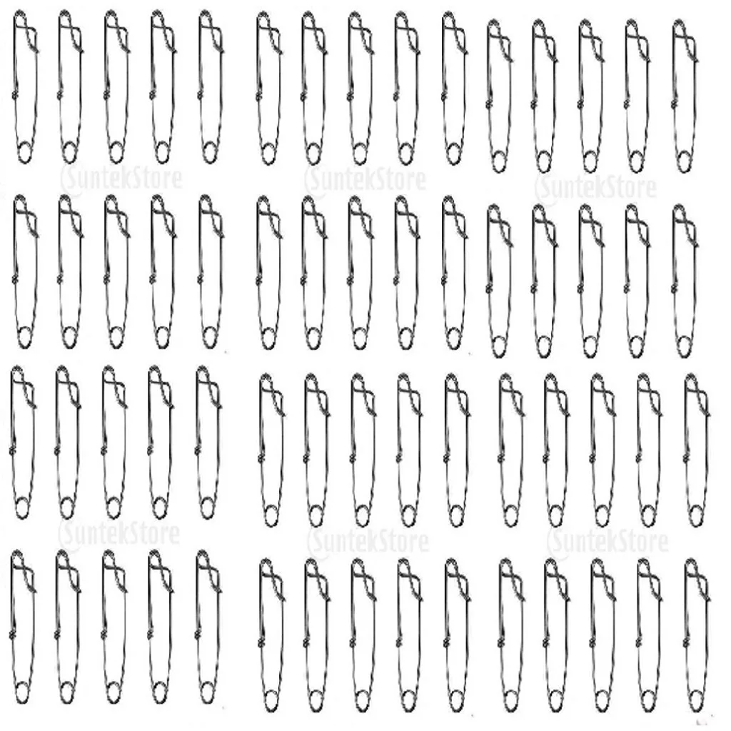 60x Long Line Clips Fishing Connectors Stainless Steel Snap Longline Branch Hanger Tuna Clip