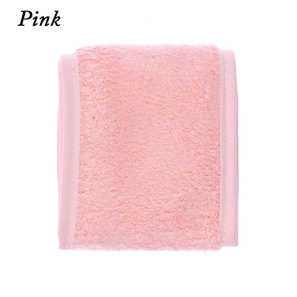 pink 1 шт., регулируемая Мягкая повязка для волос для лица, повязка для макияжа, полотенце для волос, шапочка для душа, растягивающееся полотенце, ткань для чистки волос, аксессуары для волос - Цвет: pink