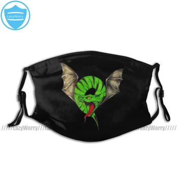 

Goat Mouth Face Mask Snake Bat Facial Mask Funny Fashion with 2 Filters for Adult