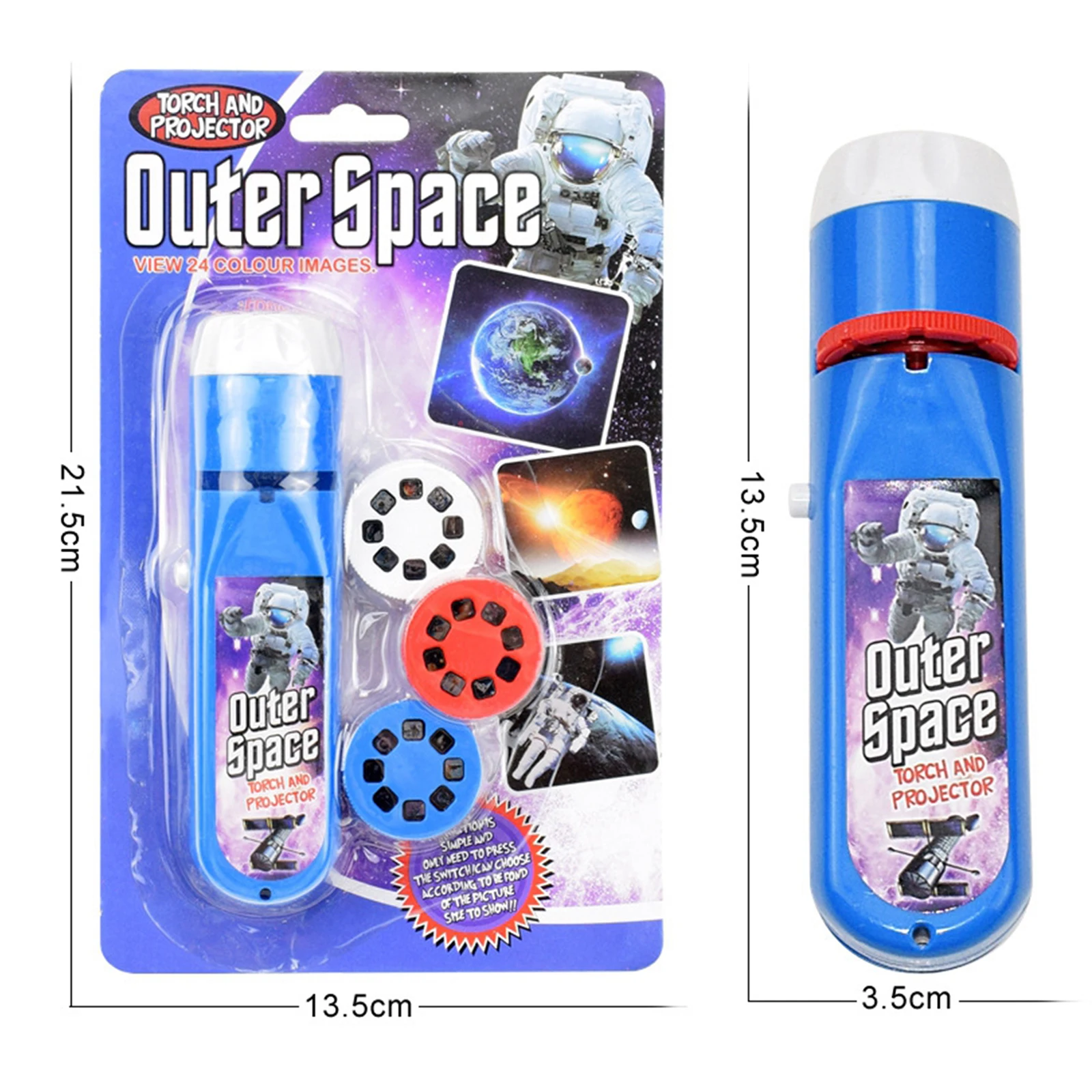 Educational Torch Projector Lamp Flashlight Projection Play Toys Torch Lamp Solar Projector Dinosaur Kids Torch and Projector