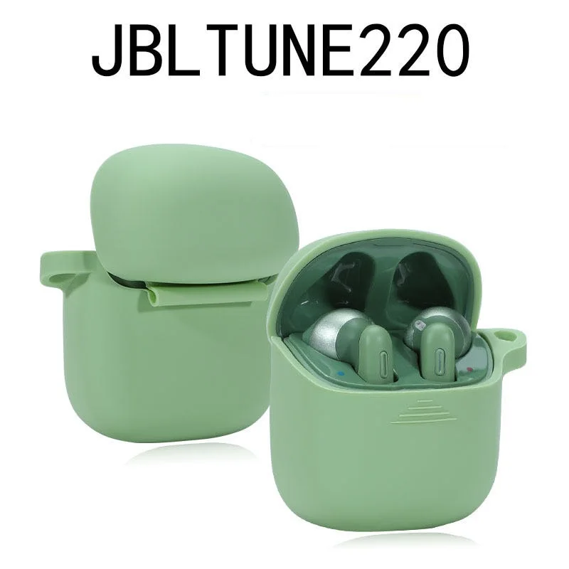 Silicone Wireless Bluetooth Earphones Protective Cover Shell for JBL Tune  220 TWS Anti fall Earphone Case|Earphone Accessories| - AliExpress