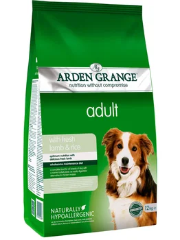 

ARDEN GRANGE ARDEN GRANGE ADULT LAMB & RICE for adult dogs of all breeds with lamb and rice