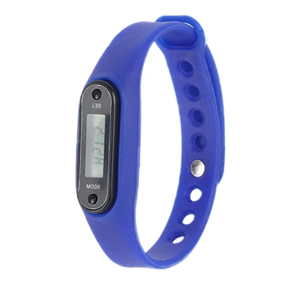 Digital LCD Silicone Wirstband Pedometer Run Walking Step Distance Calorie Counter Wrist Women Men Sport Fitness Watch Bracelet |
