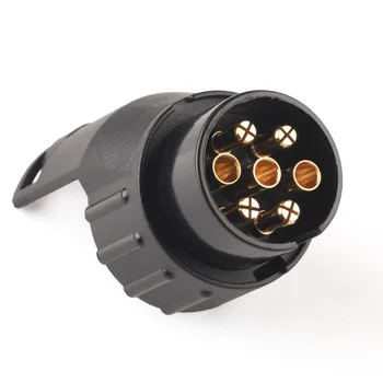 

Caravan 7 Pin To 13pin Socket Plug Adapter Converter Mini Towbar Trailer Truck