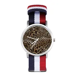 Reloj de cuarzo con diseño de leopardo para niños, cronógrafo de pulsera con foto al aire libre, creativo, venta al por mayor