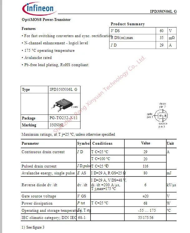 IPD350N06LG 1