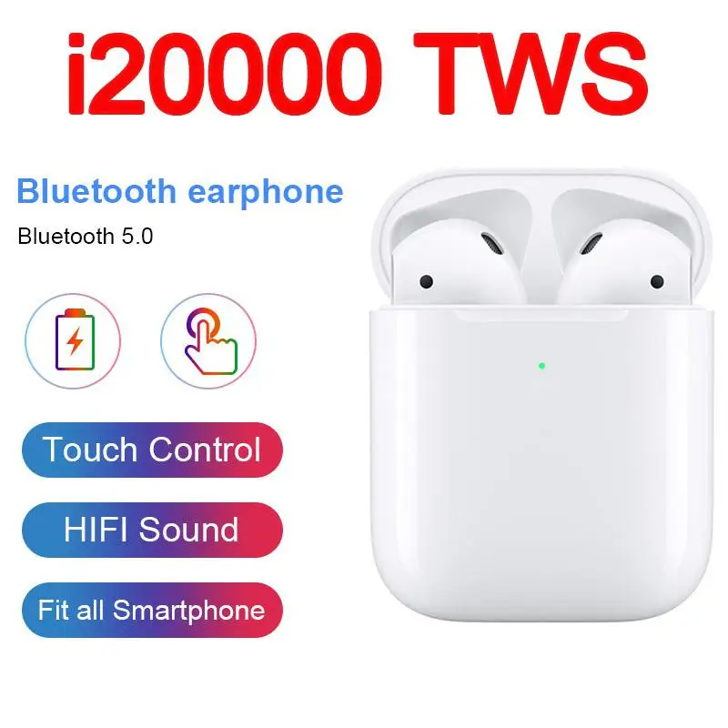 MeterMall ушной датчик беспроводной i20000 TWS наушники супер бас 1536U Топ чип PK i500 i500tws i60 i800