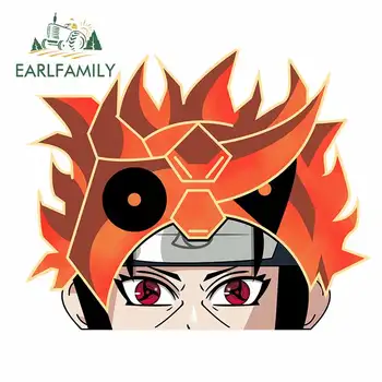 

EARLFAMILY 13cm x 10.9cm for Crow Susano Hat Peeker Creative Car Sticker DIY Custom Printing Graffiti Stickers Car Styling Decal