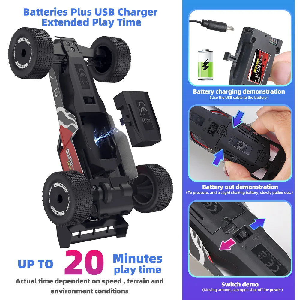 RC Car With 4k Camera 35km/h High Speed Radio Controlled, 51% OFF