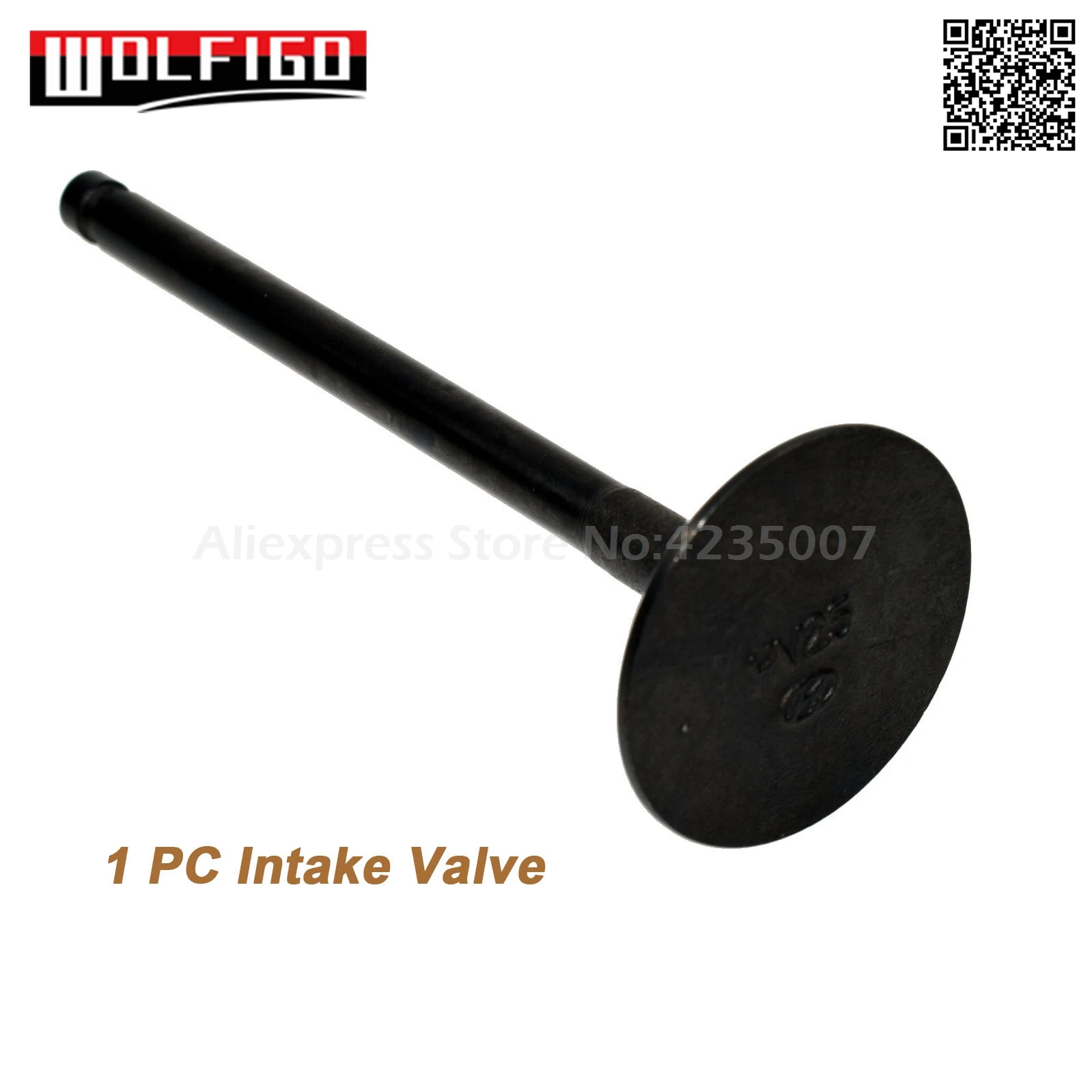 Intake Valve X 1 WOLFIGO новые впускные выхлопные клапаны и стволовые уплотнения комплект для hyundai Kia 2.5L 2.7L 2221237200,22212-37200,2221137201, 22211-37201 - Цвет: Intake Valve X 1