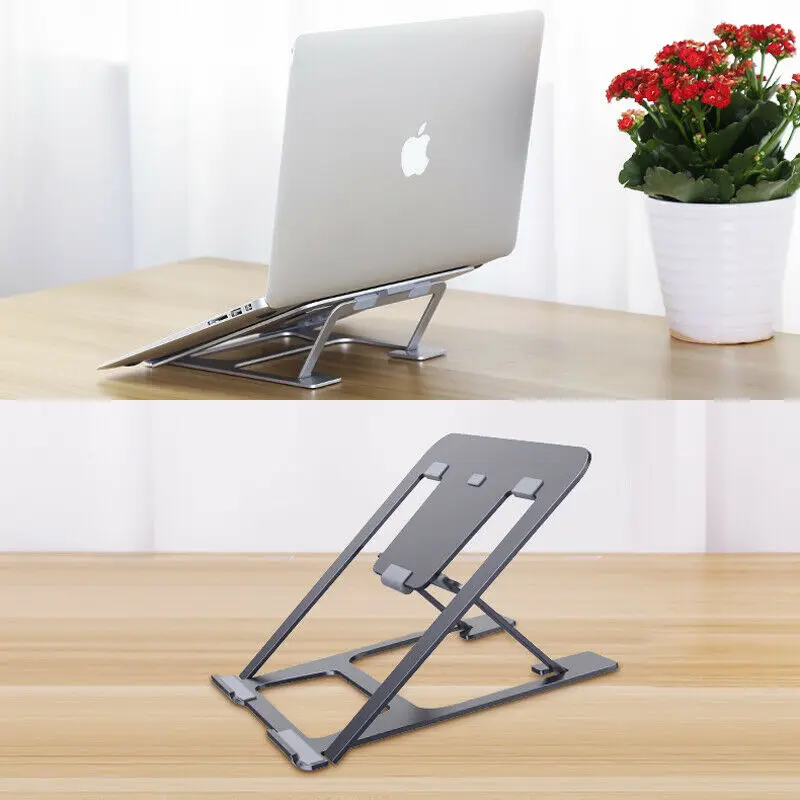 Подставка для ноутбука Регулируемая Складная Настольная высота Macbook держатель компьютерная подставка