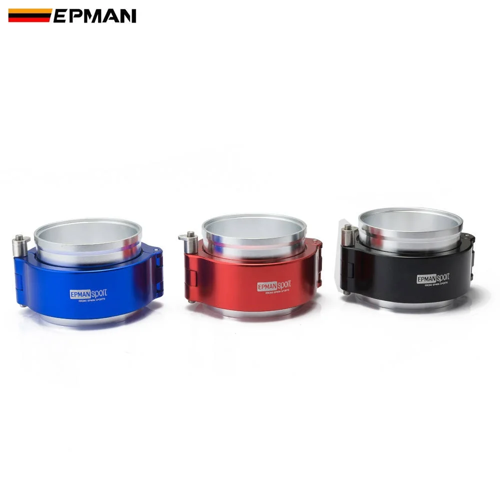

EPMAN HD Clamp System Assembly Exhaust V-band Clamp Quick Release For 2.5" OD Exhaust / Intercooler Pip/Turbo EPSS63KB