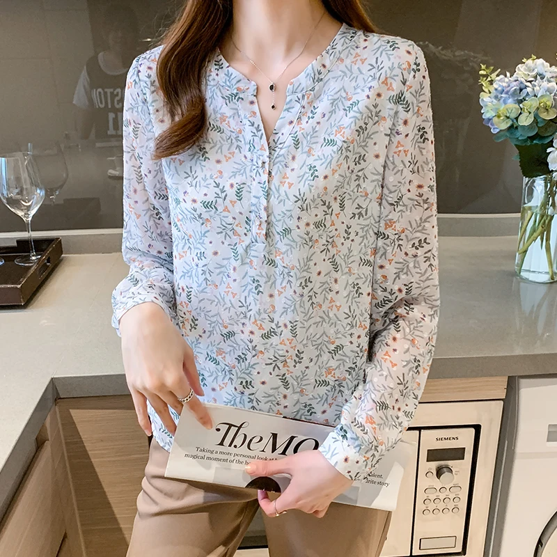 floral blouses 2019