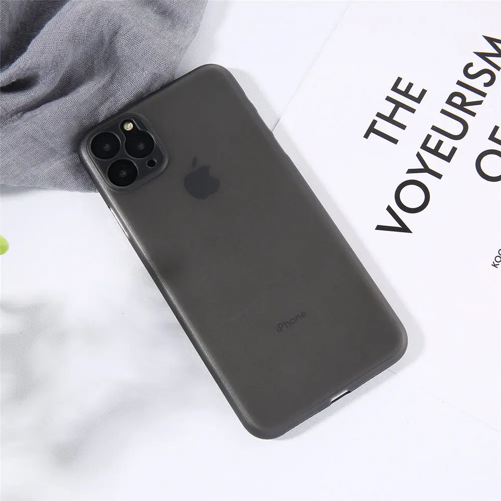 Lovebay ультра тонкий чехол для телефона для iPhone 11 11 Pro Max 7 8 6 6s Plus X XR XS Max Candy противоударный тонкий матовый жесткая задняя панель из поликарбоната