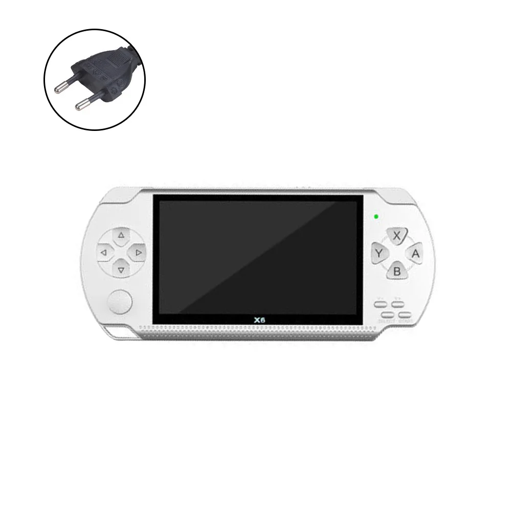 

4.3" Handheld Player Game Console Easy Operation HD 8G Kids Portable Fun Rechargeable Gifts Retro Multifunctional Big Screen