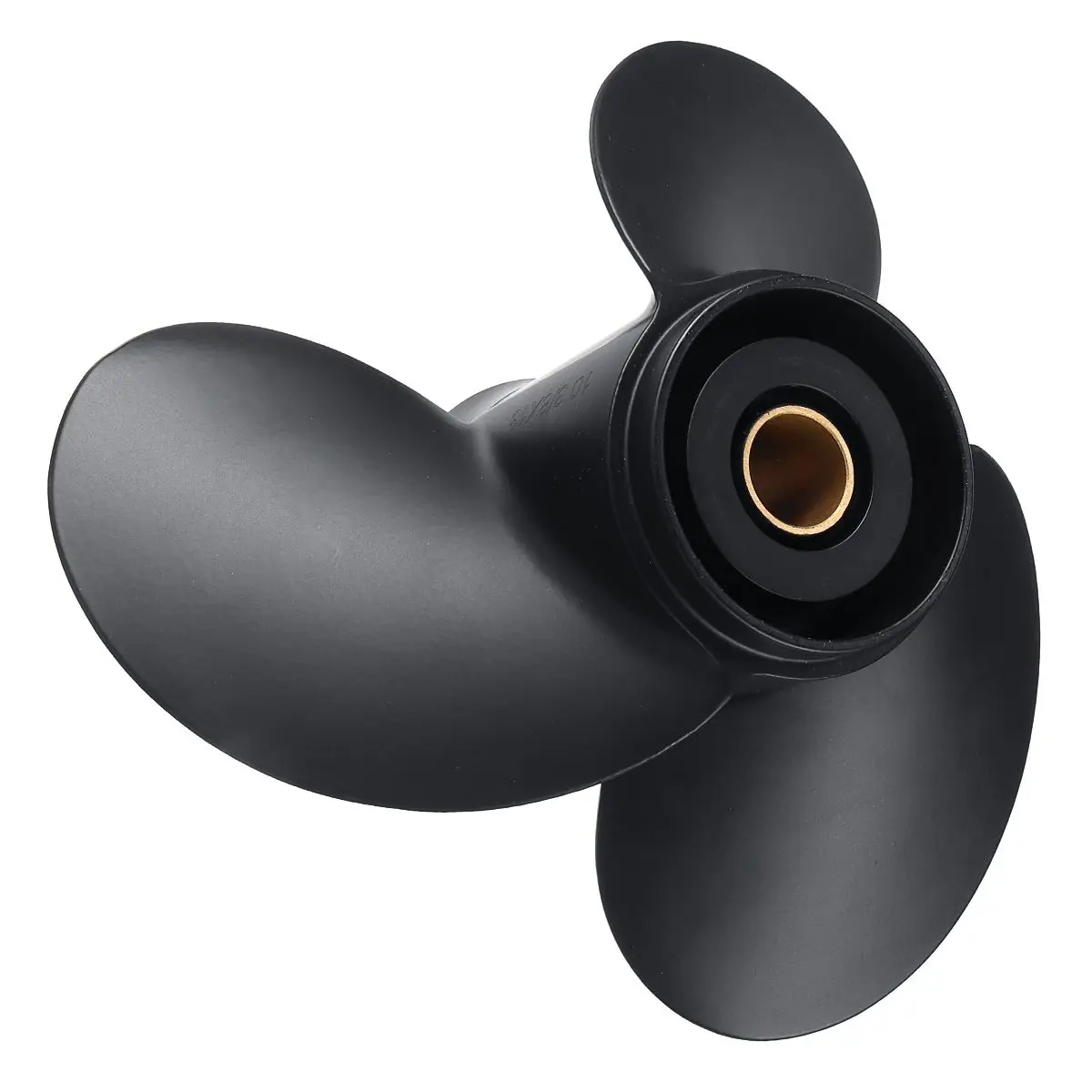 

10 3/8 x 13 Marine Outboard Propeller For Mercury Outboard Engine 9.9-25HP 48-19640A40 Aluminum Alloy 10 Spline Tooth 3 Blades
