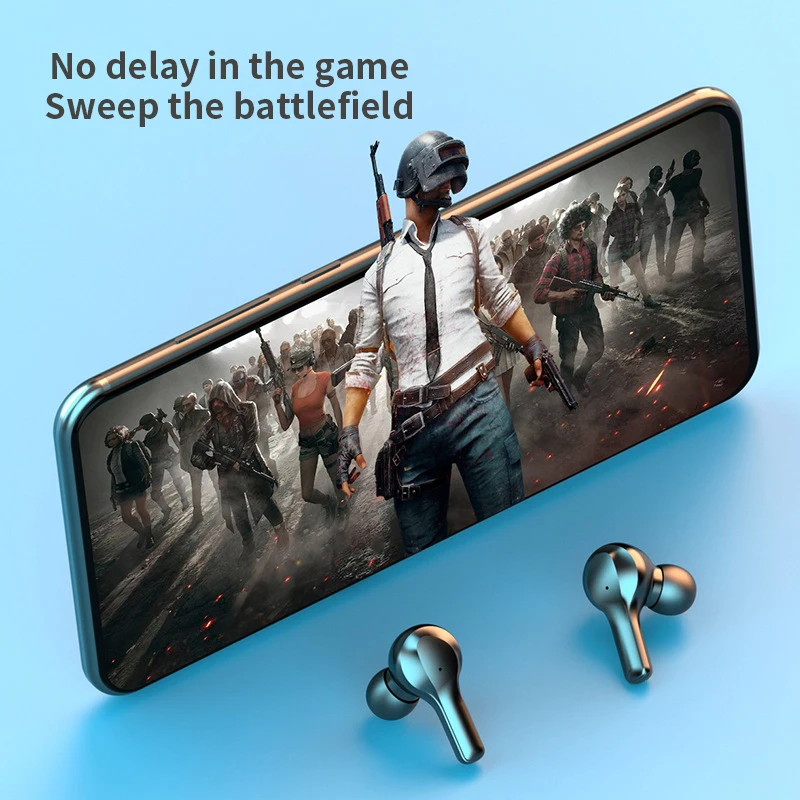 MLHJ Bluetooth V5 0 Earphones Wireless Headphones With Microphone Sports Waterproof HIFI Stereo Earbuds Noise Cancelling Headset