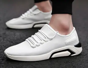 

2019 Spring White Shoes Men Casual Shoes Male Sneakers Cool Street Men Shoes Brand Man Footwear KA793