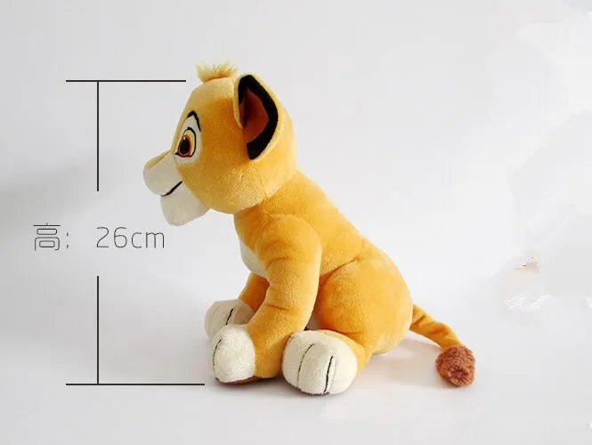 Король Лев Simba шрам плюшевые игрушки мягкие животные Лев Simba шрам плюшевые куклы Дети День рождения Рождественский подарок