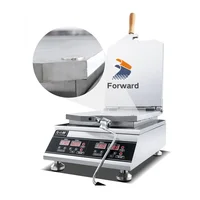 110V 220V Freshly Made Prawn Tako Senbei Maker Machine Pancake Grill Roaster Seafood Fossil Cake Machine Octopus Cracker Machine 2
