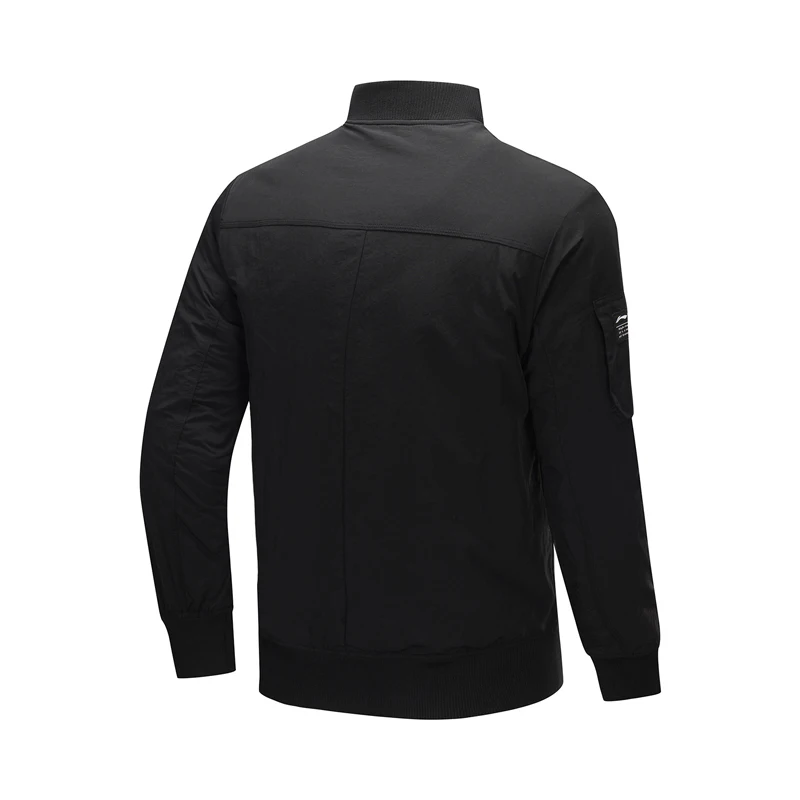 Li-Ning, мужская тренировочная стеганая куртка, водонепроницаемая, теплая, полиэстер, с подкладкой, зимние ватные куртки, пальто, AJMP023 COND19