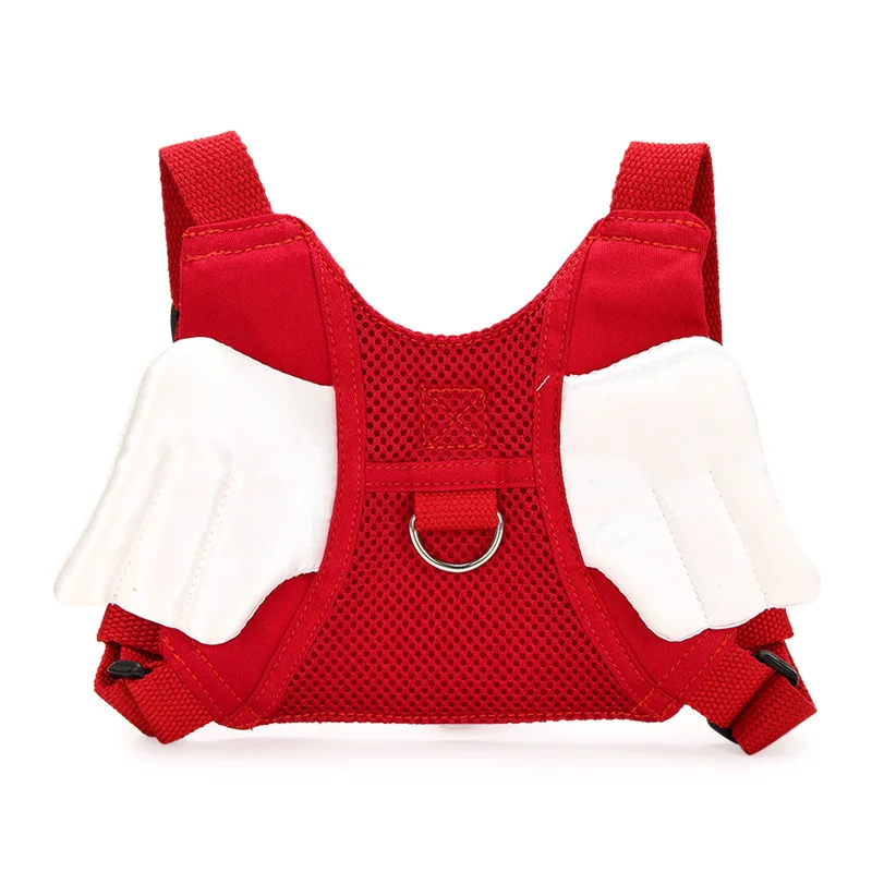 

Cotton Soft Baby Harness Backpack New Children's Schoolbag Backpack with Belt Kwaii Anti-Lost Kids Adjustable Baby Walking Wings