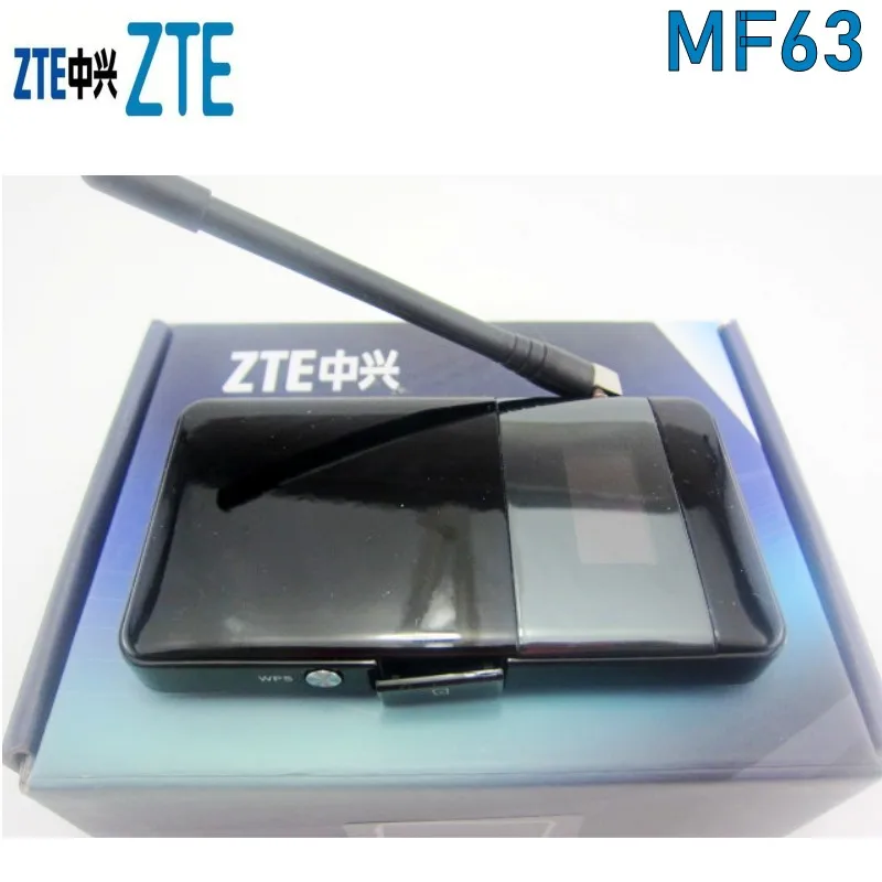 Zte MF63 3g 21 Мбит/с карманный wifi роутер МОБИЛЬНЫЙ wifi разблокировка с 3g антенной