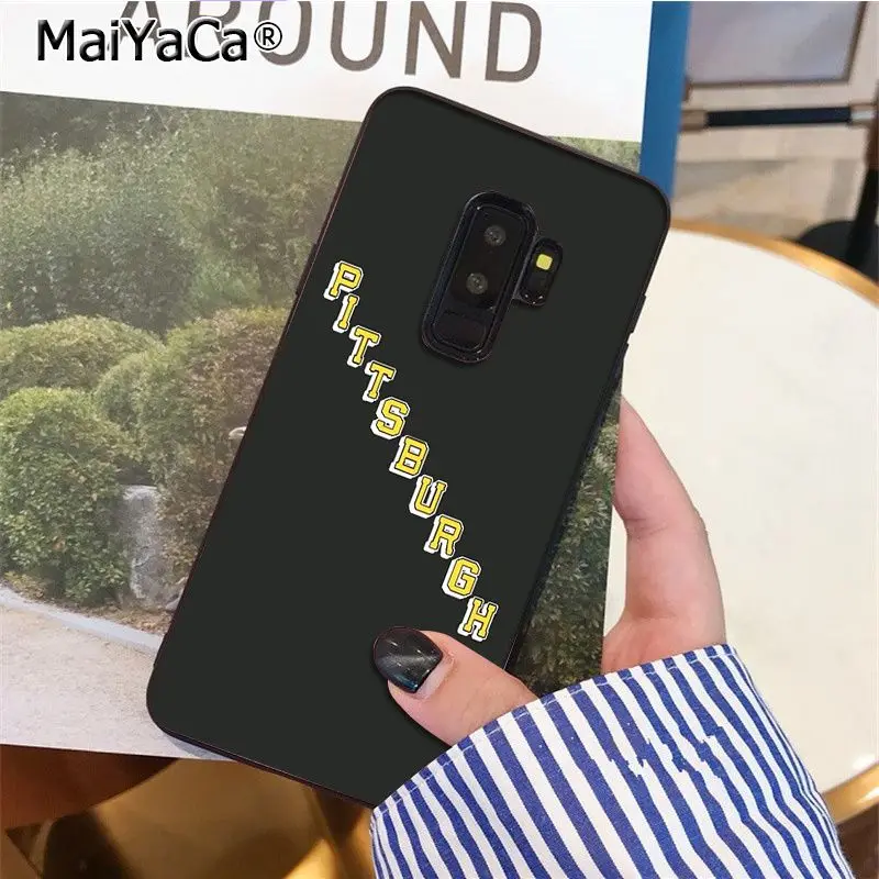 MaiYaCa Питтсбург ТПУ Мягкий силиконовый чехол для телефона чехол для samsung S9 S9 плюс S5 S6 S6edge S6plus S7 S7edge S8 S8plus - Цвет: A11