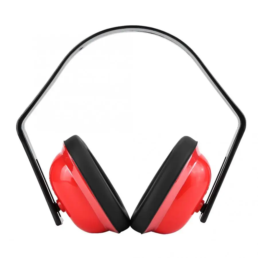 

Foam Safety Ear Working Muffs Construction Noise Reduction Protector NRR 17dB Red