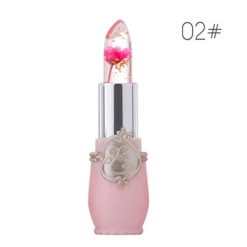 

Flower Lipstick Color Jelly Transparent Magic Changing Lip Temperature Change Lipstick Makeup Accessories Beauty Cosmetic
