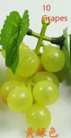 E 10 Grapes BRIDAY 1 струна 10/36 виноградные Искусственные Фрукты Виноград пластик поддельные декоративные фрукты для дома и сада Декорации для съемки - Цвет: E 10 Grapes