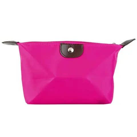 New Fashion Woman Cosmetic Bag Storage Large Capacity Lady Travel Pouch Bags Makeup 1pcs Foldable