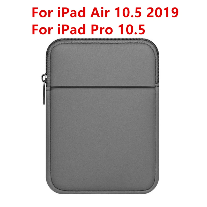 Grey 10.5 Для iPad 9,7 чехол для планшета Чехол-карман для iPad Air 2/1 Pro 10,5 Pro 11 Mini 4 Обложка для iPad Air 10,5 10,2 Coque - Цвет: Grey 10.5