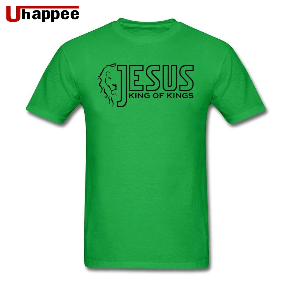 Пользовательские Jesus Is King мужские футболки с короткими рукавами и круглым вырезом из чистого хлопка мужские подарки на день отца городская мода