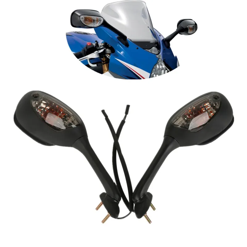 Мотоциклетные боковые зеркала заднего вида для Suzuki GSXR 600 750 2006 2007 2008 2009 2010 1000 2005 K6 K7 K8 06 152|Боковые и аксессуары|
