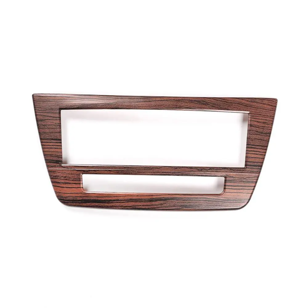 Pine grain ABS центральная консоль CD декоративная рамка Накладка для Mercedes benz C Class W204 2011 2012 2013 год аксессуары - Название цвета: Pine grain
