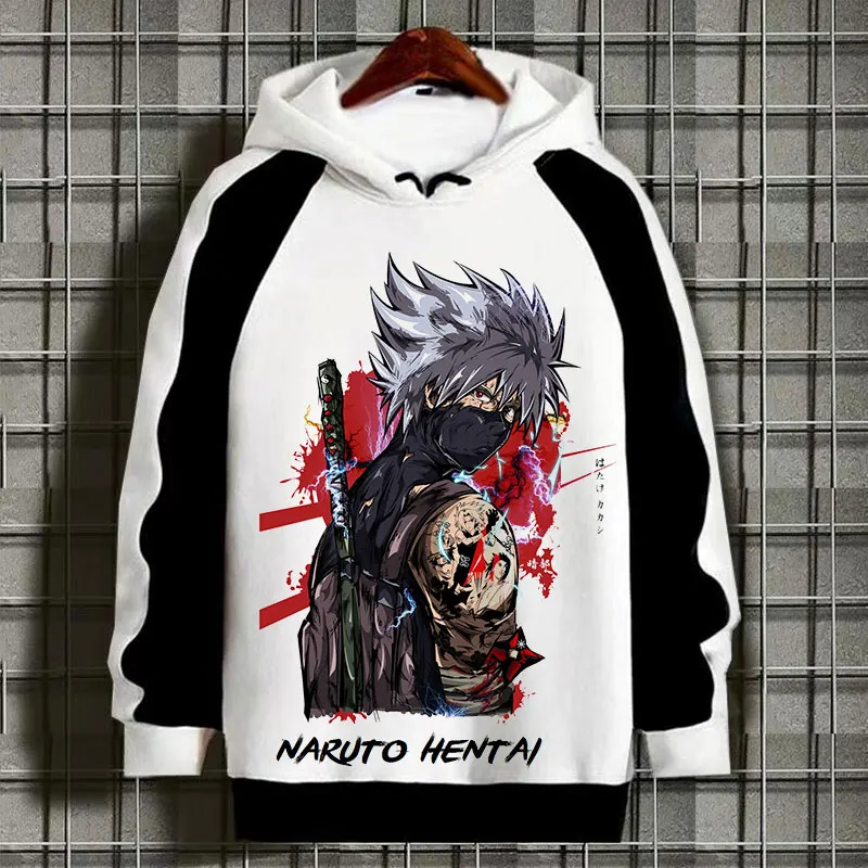 Anime Naruto Uzumaki Boruto Hoodies Spring Printed 3d Sweatshirt Hoodie Men Casual O-neck Sweats Jacket Unisex - Цвет: A