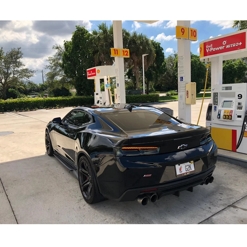 Vland заводской Автомобильный задний светильник для Camaro светодиодный задний фонарь с поворотным сигналом с последовательным индикатором